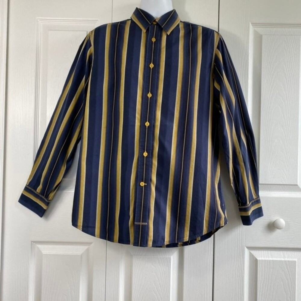 Indigo Palms  Mens shirt Size M